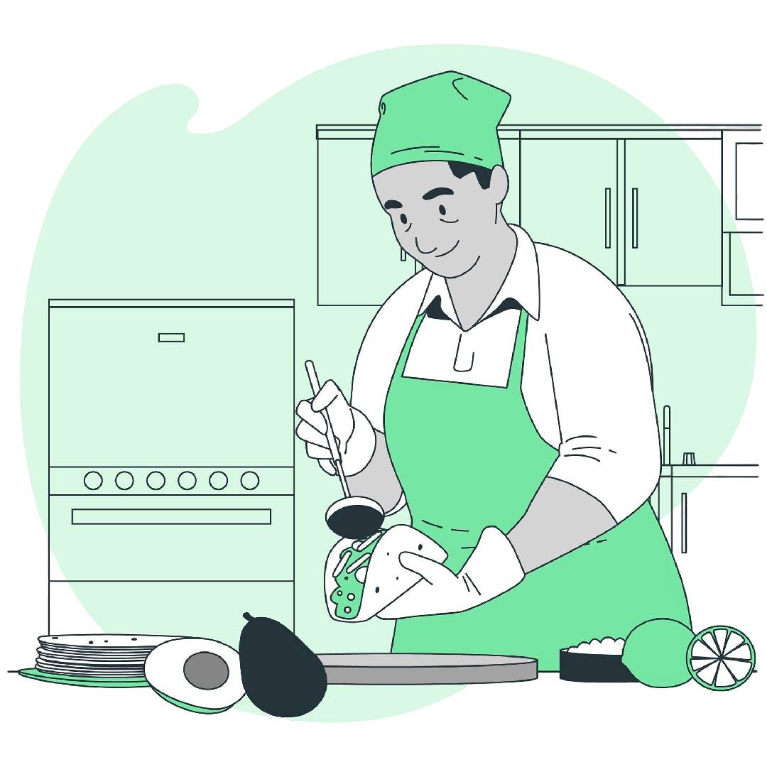 Expert Chef Illustration